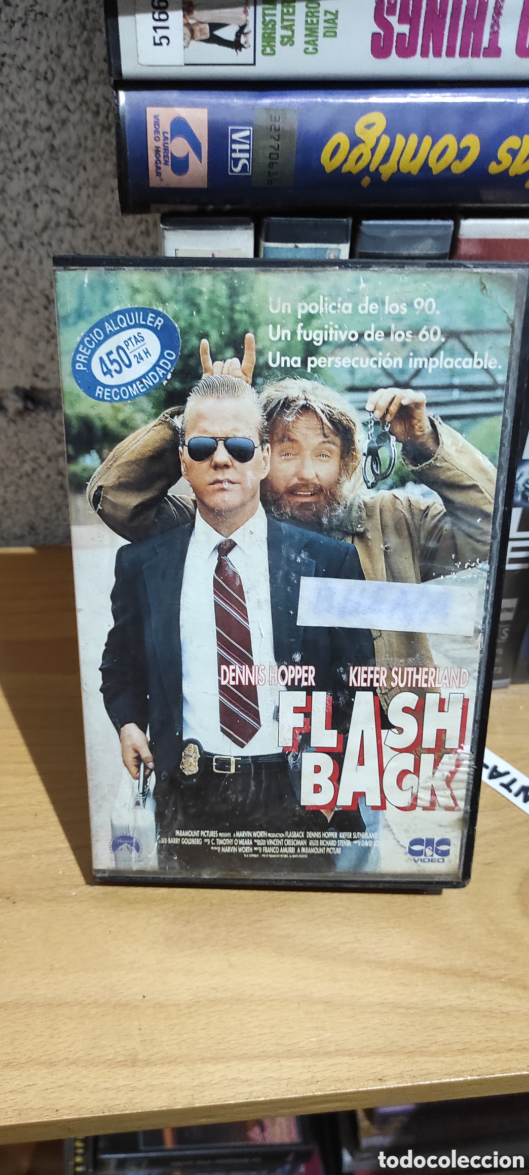 Cine: VHS VIDEO CLUB FLASH BLACK