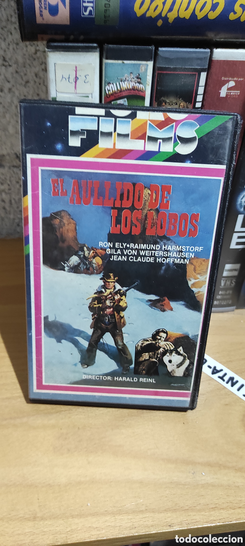 Cine: VHS VIDEO CLUB EL AULLIDO DE LOS LOBOS