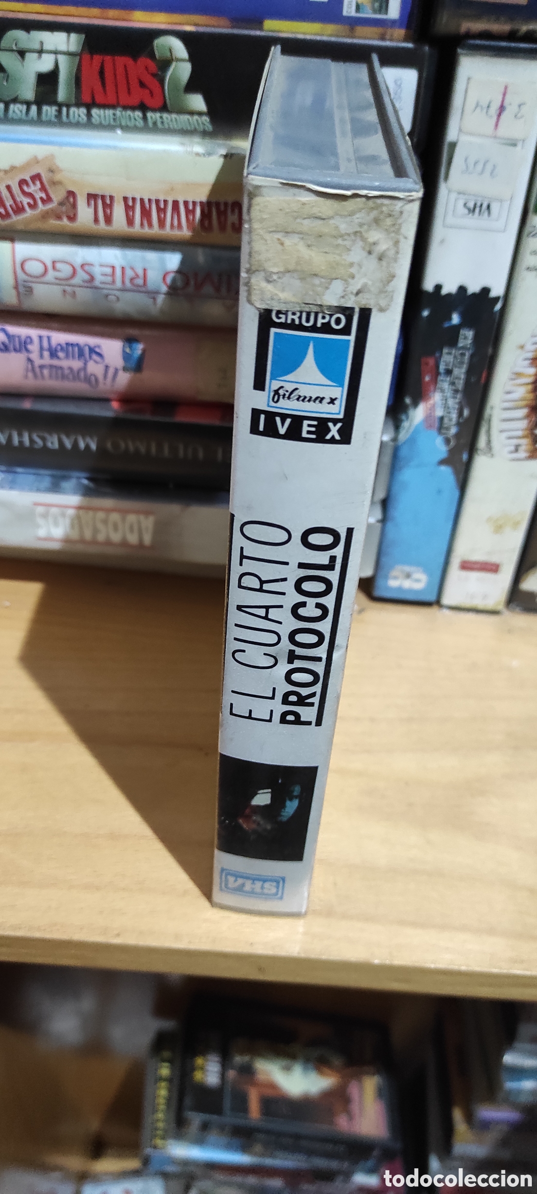 Cine: VHS VIDEO CLUB EL CUARTO PROTOCOLO - Foto 3