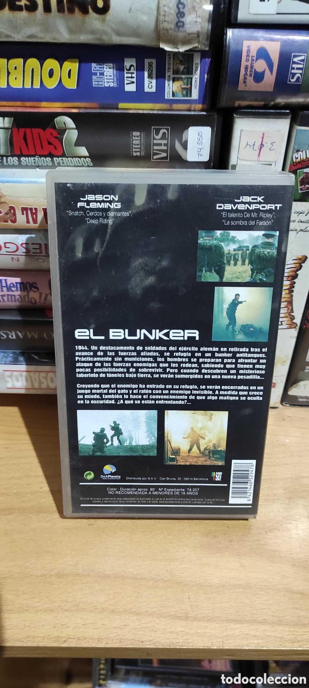 Cine: VHS VIDEO EL BUNKER VHS - Foto 2