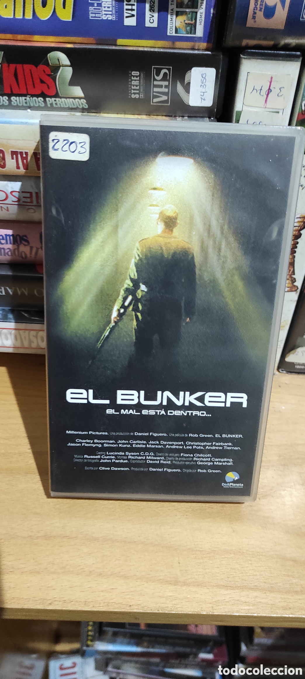 Cine: VHS VIDEO EL BUNKER VHS