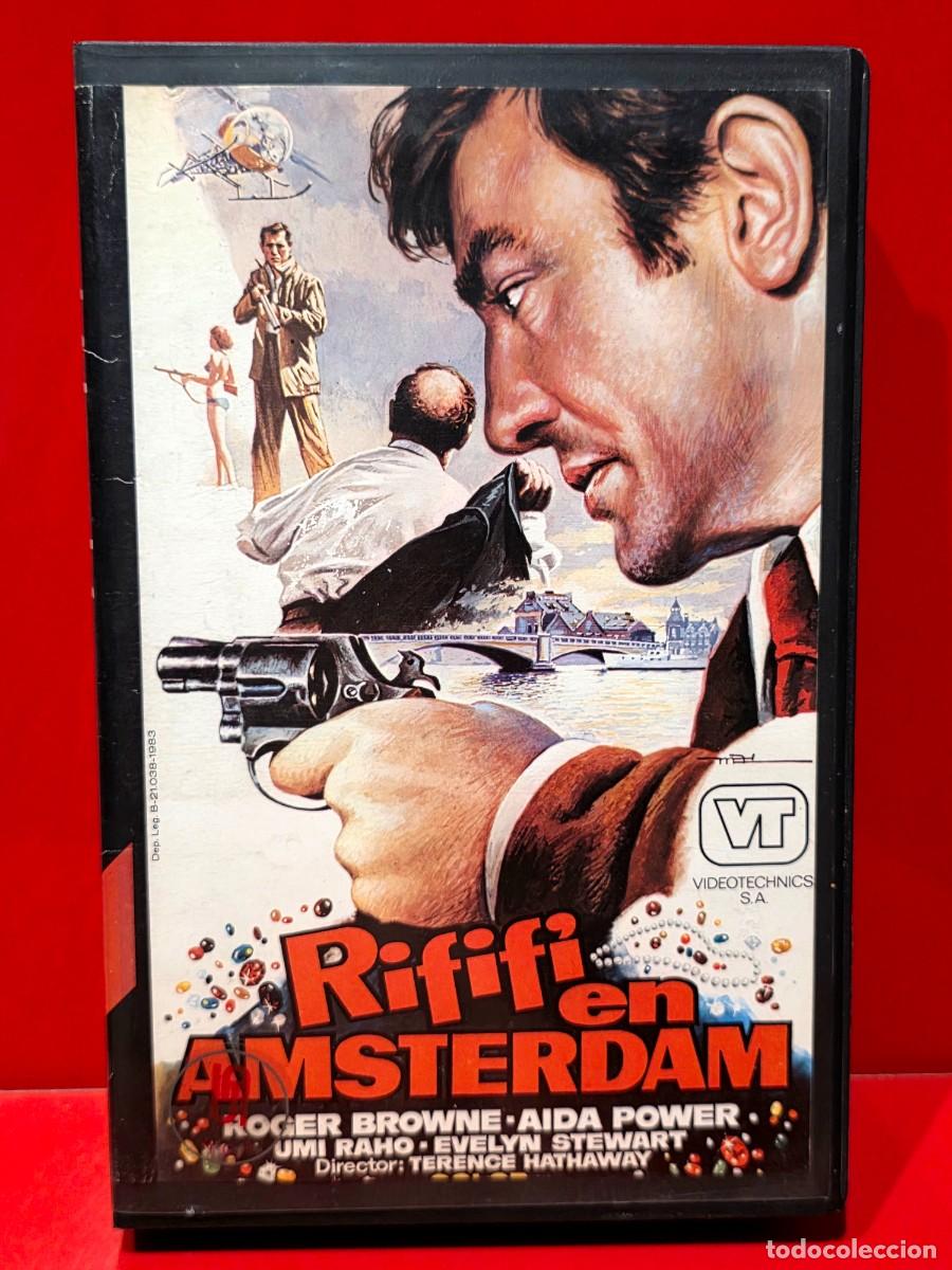 Cine: RIFIFI EN AMSTERDAM (1967) - Roger Browne, Aida Power, Umberto Raho