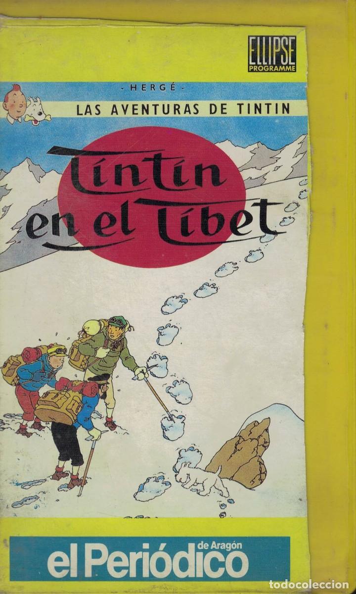 Cine: VHS Tint&iacute;n en el Tibet. Herg&eacute; Las aventuras de Tint&iacute;n / El Peri&oacute;dico de Arag&oacute;n