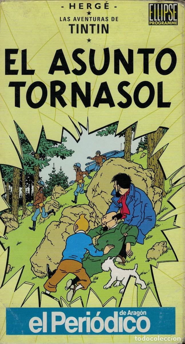 Cine: VHS El asunto Tornasol. Herg&eacute; Las aventuras de Tint&iacute;n / El Peri&oacute;dico de Arag&oacute;n