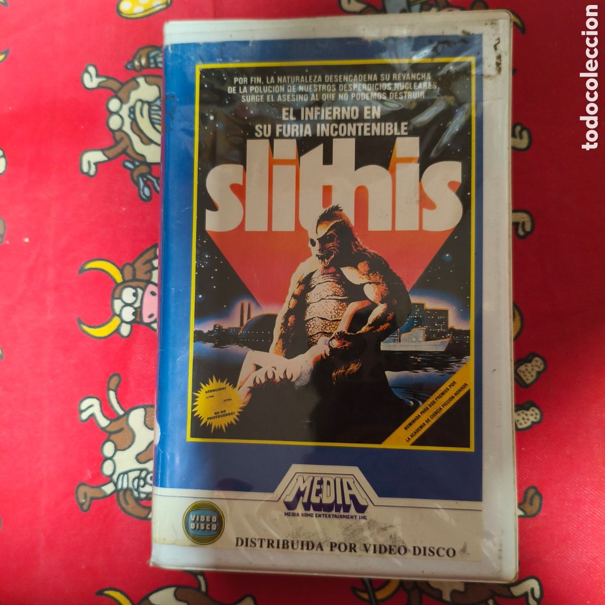 Cine: VHS SLITHIS - EL INFIERNO EN SU FURIA INCONTENIBLE - VIDEO CLUB EXPLOTATION