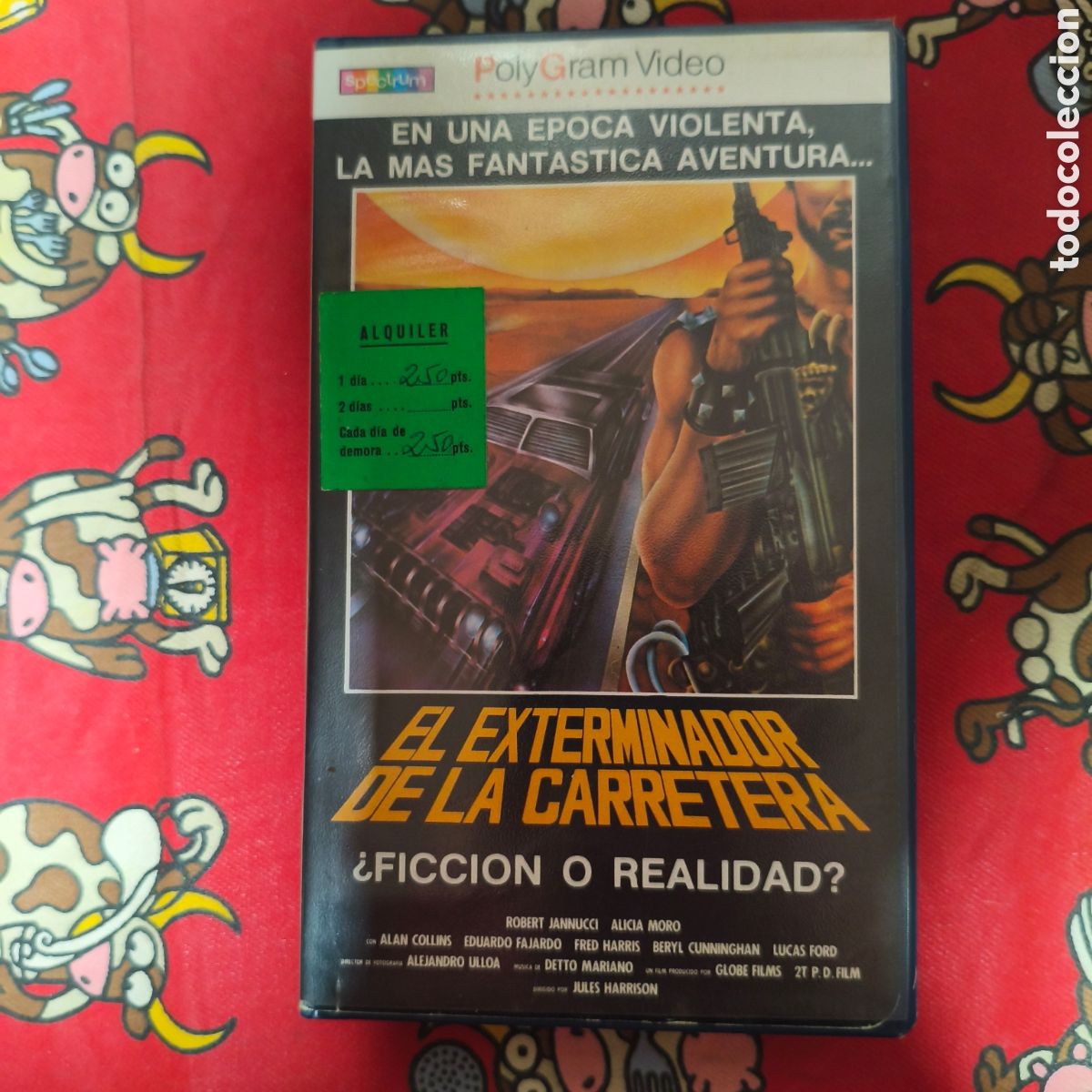 Cine: VHS EL EXTERMINADOR DE LA CARRETERA - EXPLOTATION MAD MAX
