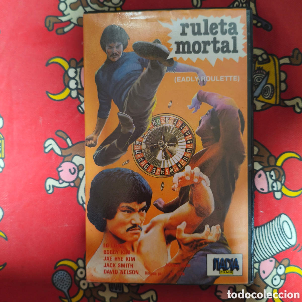Cine: VHS RULETA MORTAL - EADLY ROULETTE - ARTES MARCIALES - CINE GENERO SERIE B