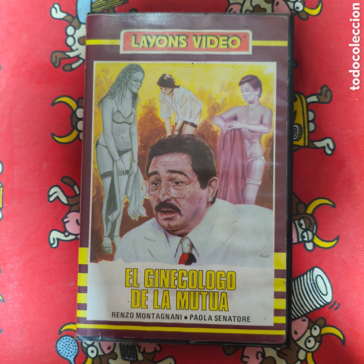 Cine: VHS - EL GINECOLOGO DE LA MUTUA - RENZO MONTAGNANI - PAOLA SENATORE - ITALIANADA EROTICA