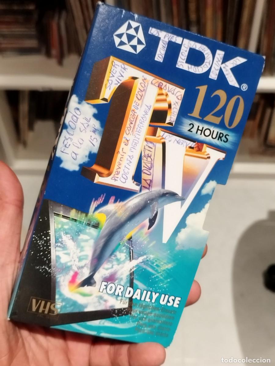 Cine: Cinta De Video VHS TDK 120 (2 Horas) Grabada Con Programas TV / Salud Y Nutrici&oacute;n&rdquo; Saber vivir.