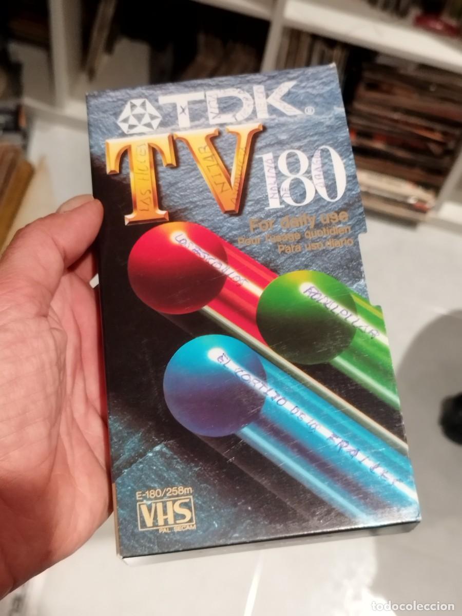 Cine: Cinta VHS grabada de TV - documental las torres del esparto, Andaluc&iacute;a. M&aacute;s contenido en las fotos.