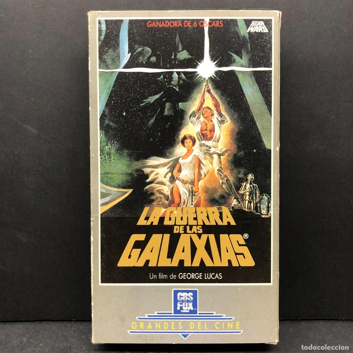 Cine: VHS - LA GUERRA DE LAS GALAXIAS - GROGE LUCAS - CBS FOX - 1130 / 1457