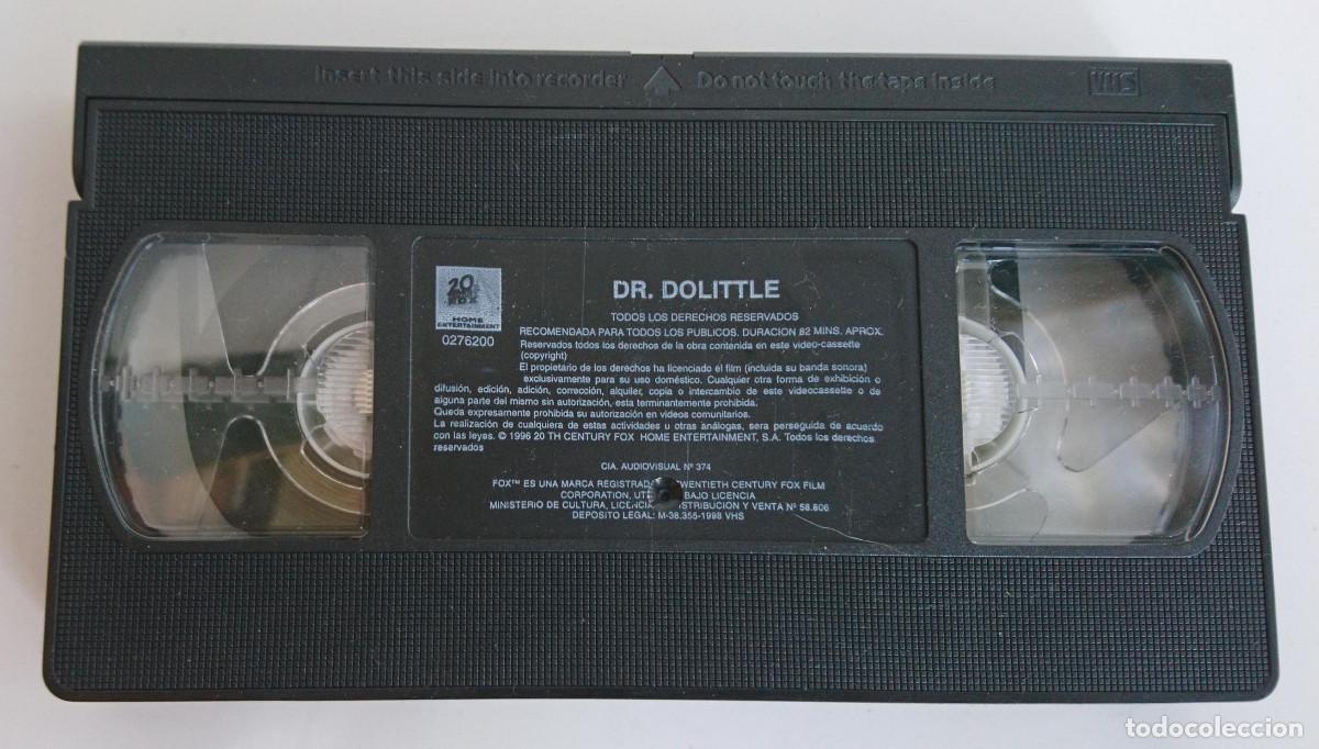 Cine: DR DOLITTLE CINTA EN VHS DR. - Foto 2