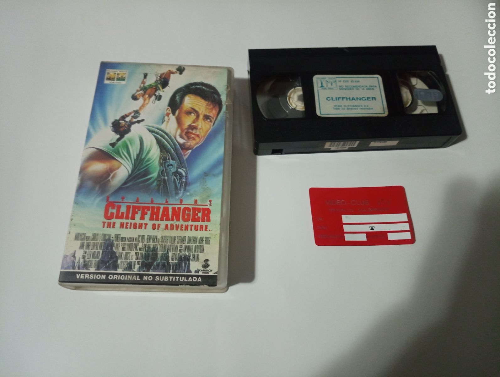 Cine: VHS cliffhanger en ingles - Foto 1