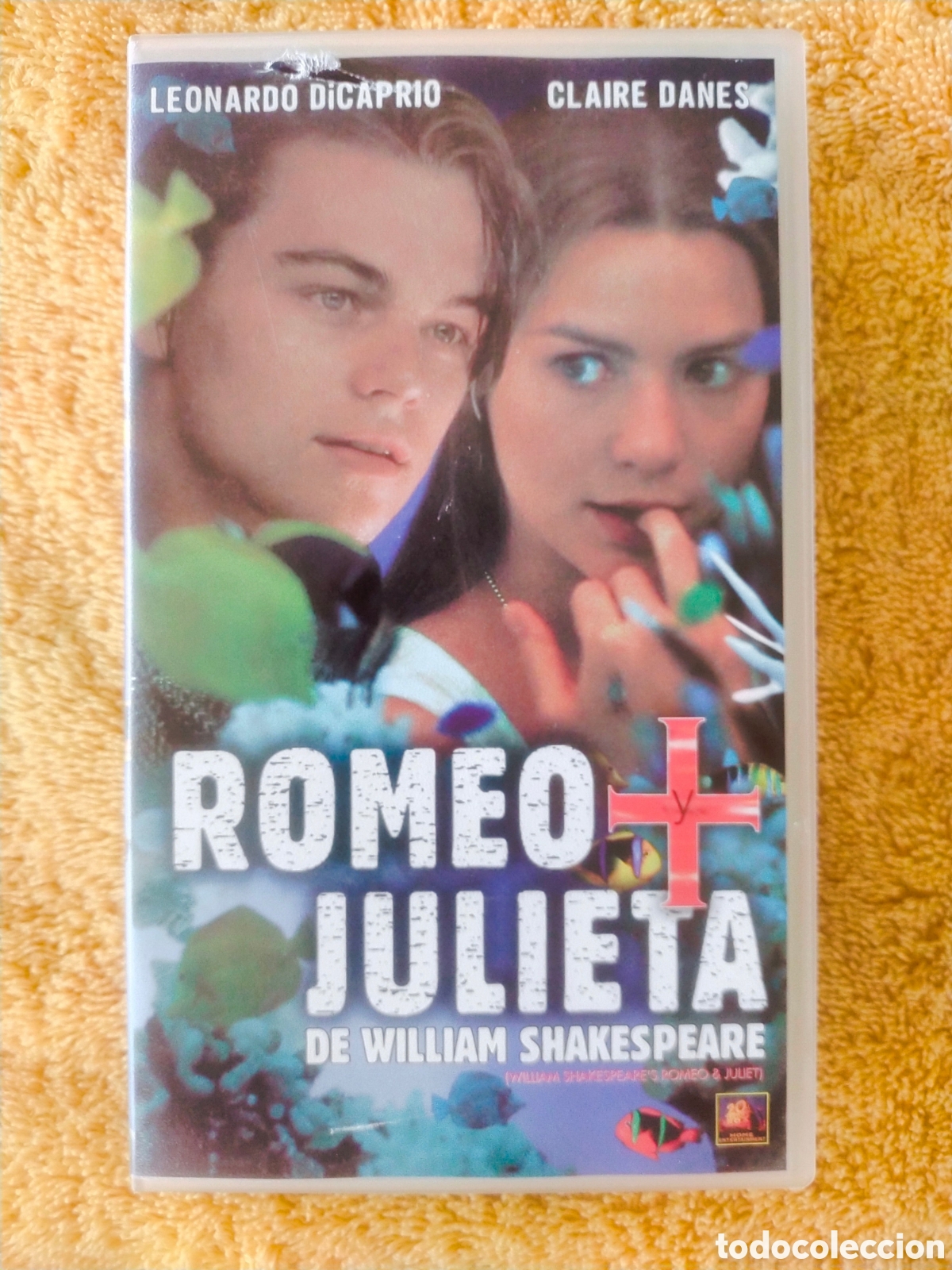 Cine: Romeo y Julieta VHS 1996 Leonardo DiCaprio Claire Danes Baz Luhrmann Retro Vintage
