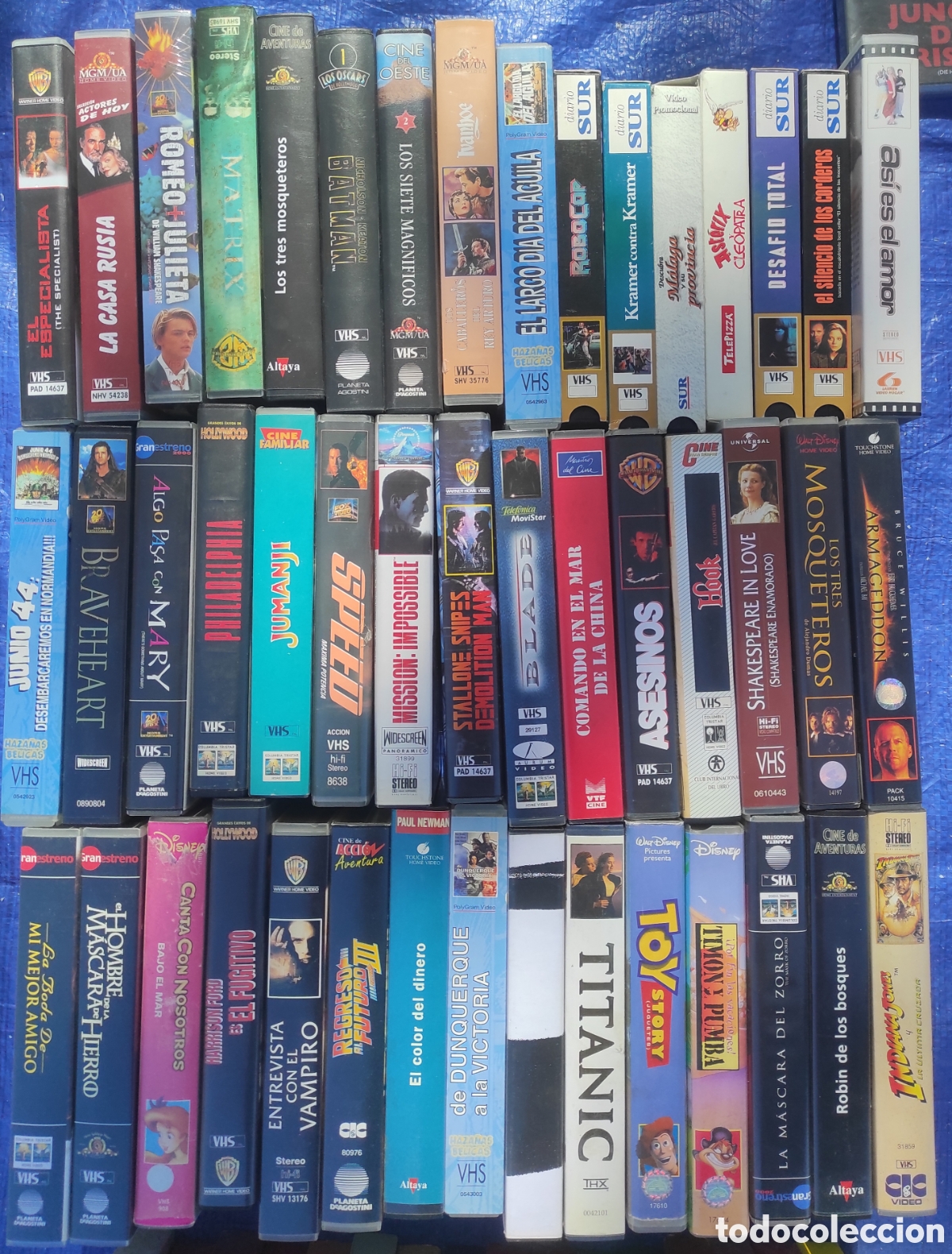 Cine: LOTE DE 46 PEL&Iacute;CULAS VHS. CL&Aacute;SICOS INTERNACIONALES Y ESPA&Ntilde;A
