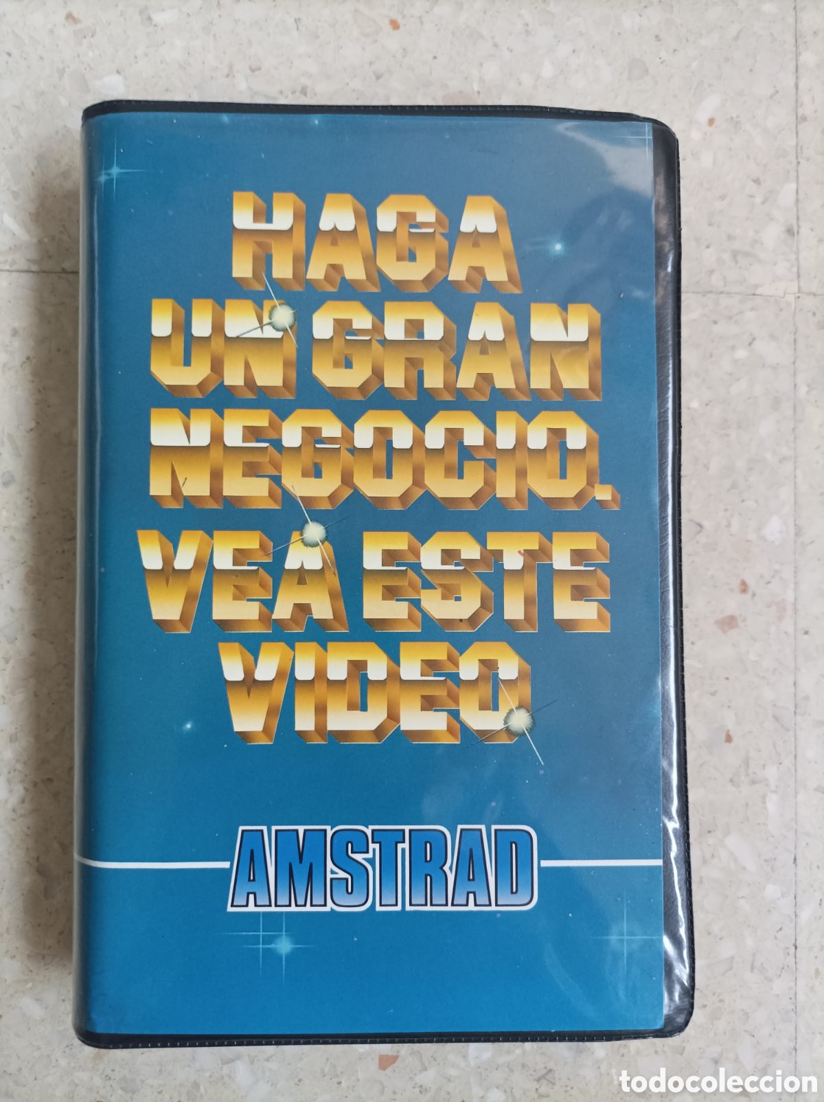 Cine: VHS Promocional 1986 Idescomp Amstrad/Sinclair &rdquo;Haga un gran negocio Vea este v&iacute;deo&rdquo; muy raro