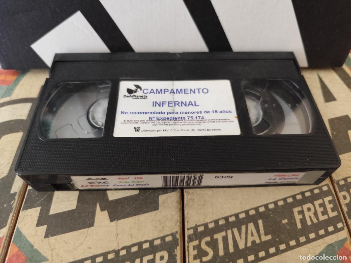Cine: 132 Campamento infernal / Solo cinta vhs