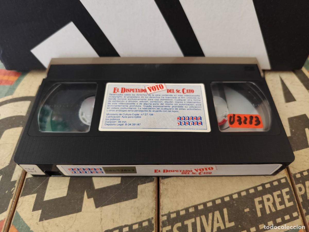 Cine: 138 El disputado voto del Sr. Cayo / Solo cinta vhs