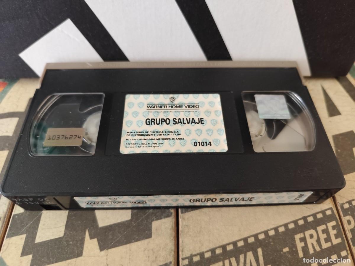 Cine: 152 Grupo salvaje / Solo cinta vhs