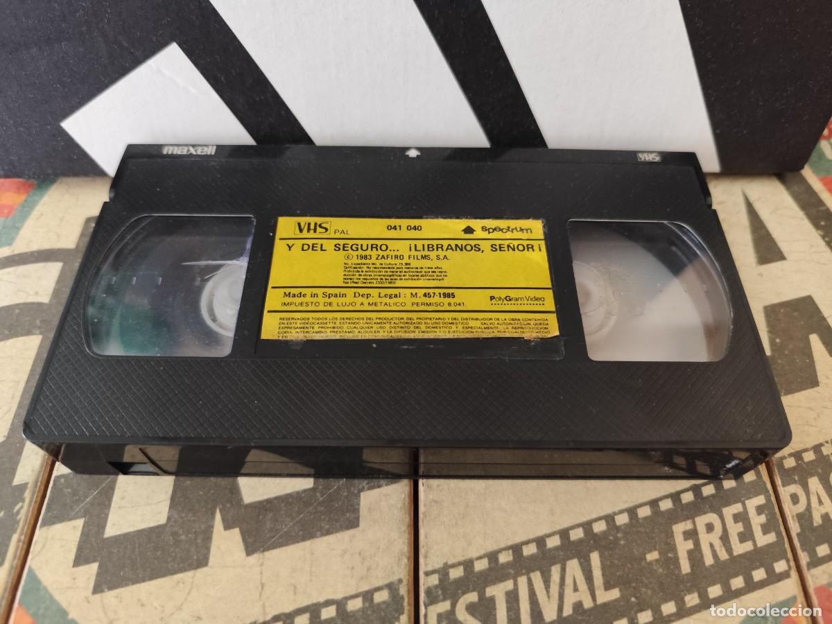 Cine: 153 Y del seguro... &iexcl;L&iacute;branos se&ntilde;or! / Solo cinta vhs