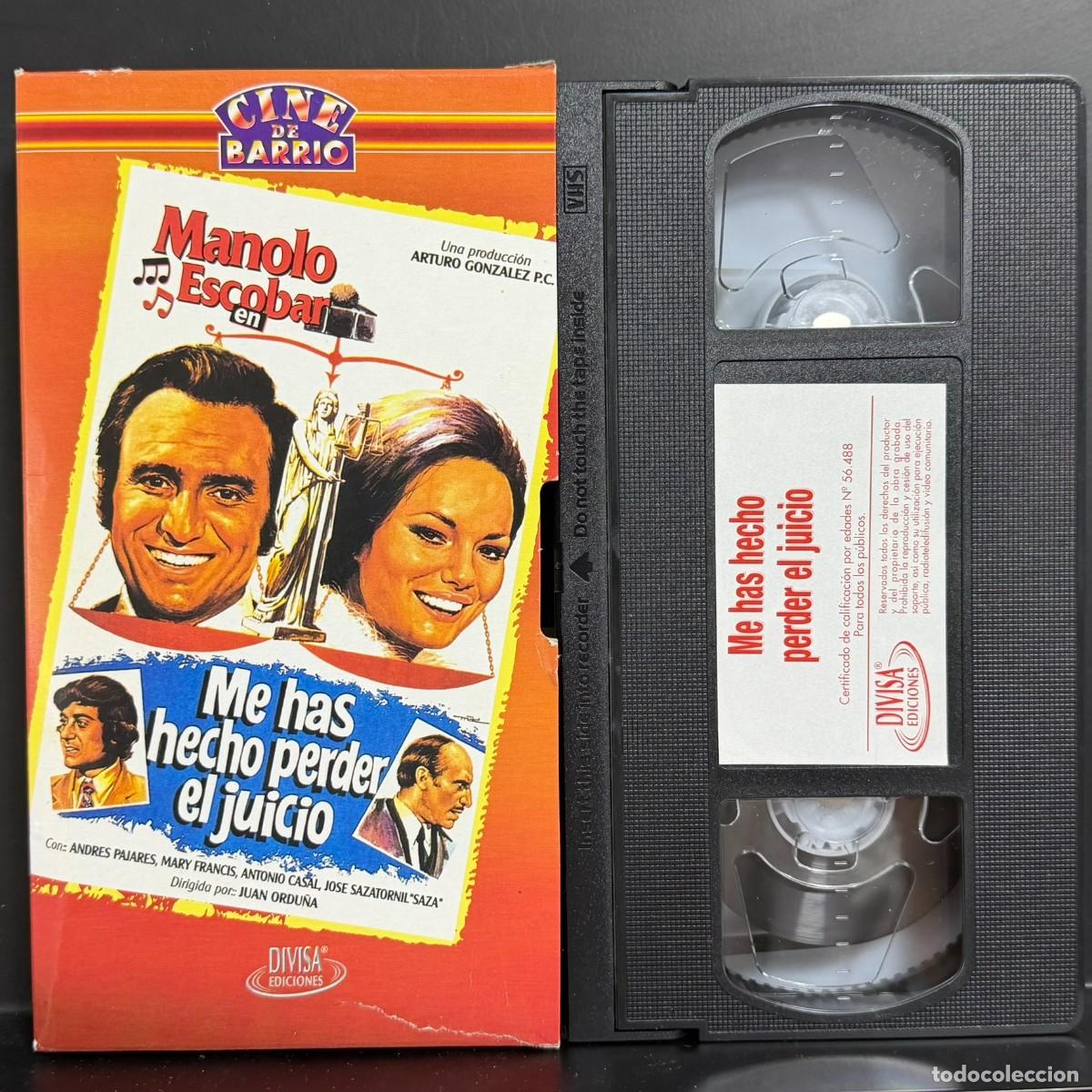 Cine: Juan de Ordu&ntilde;a ● Me has hecho perder el juicio ● [VHS] 1973