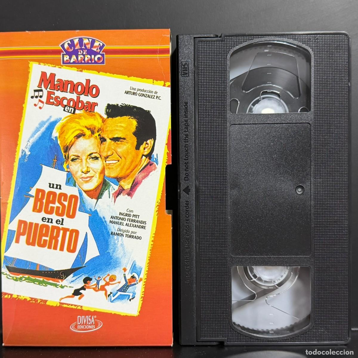Cine: Ram&oacute;n Torrado ● Un beso en el puerto ● [VHS] 1965
