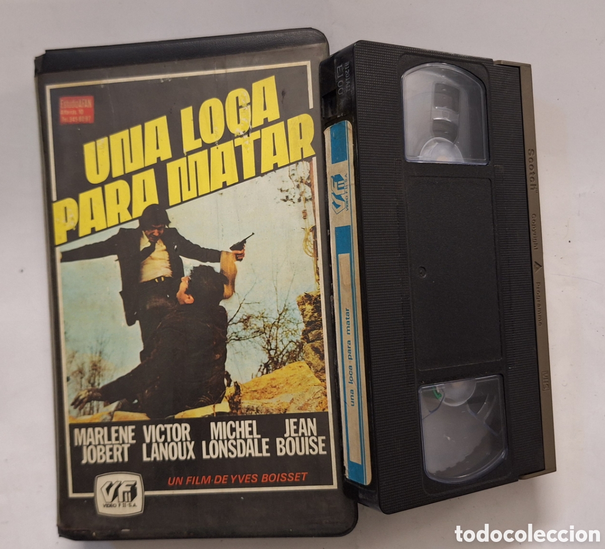 Cine: Una loca para Matar VHS Descatalogada