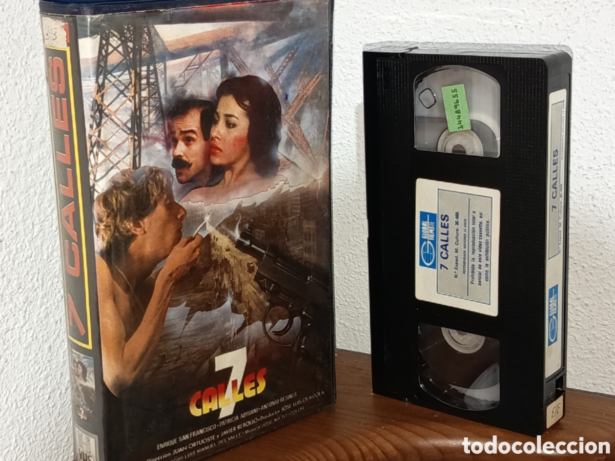 Cine: 7 calles. Pel&iacute;cula VHS