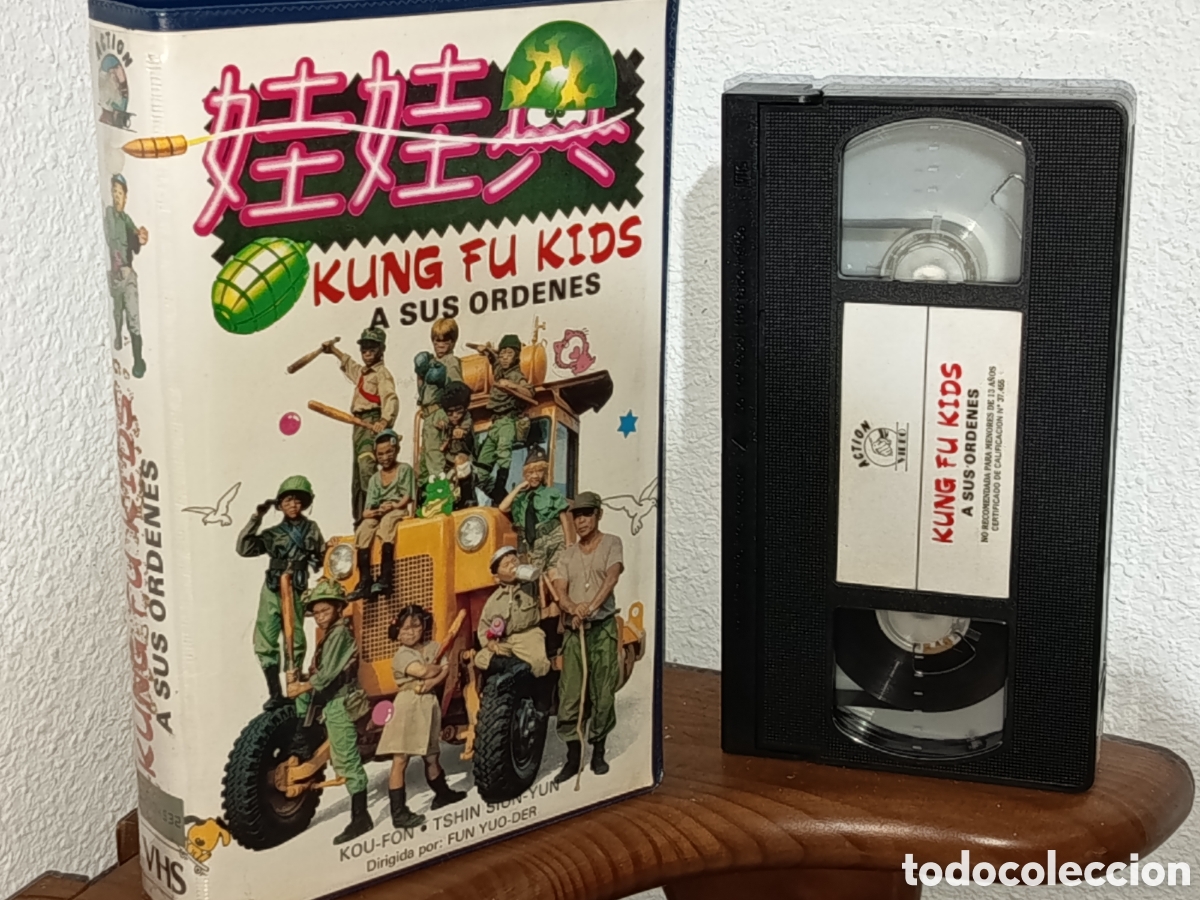 Cine: Kung fu kids a sus &oacute;rdenes. Pel&iacute;cula VHS