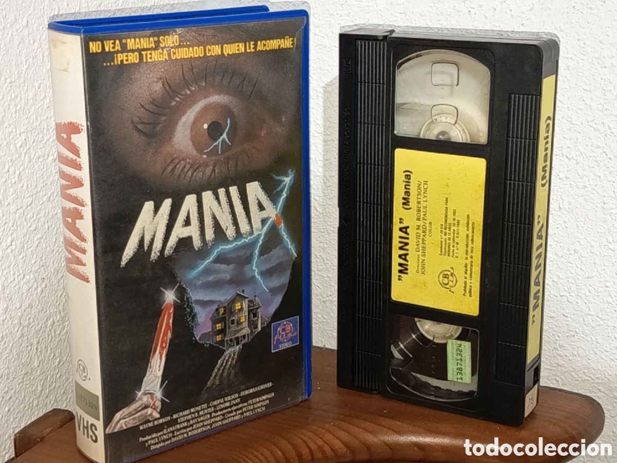 Cine: Maniac. Pel&iacute;cula en v&iacute;deo VHS