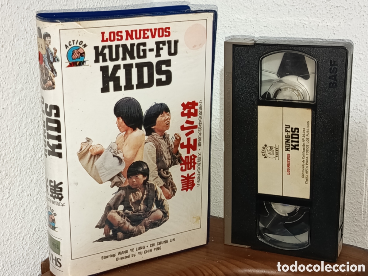 Cine: Los nuevos kung fu kids. Pel&iacute;cula VHS