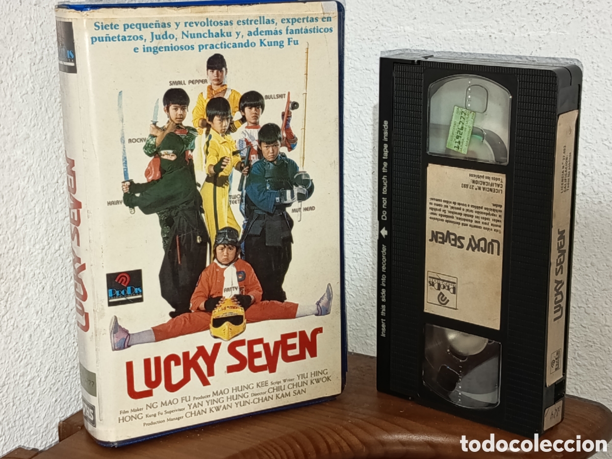Cine: Lucky Seven. Pel&iacute;cula VHS