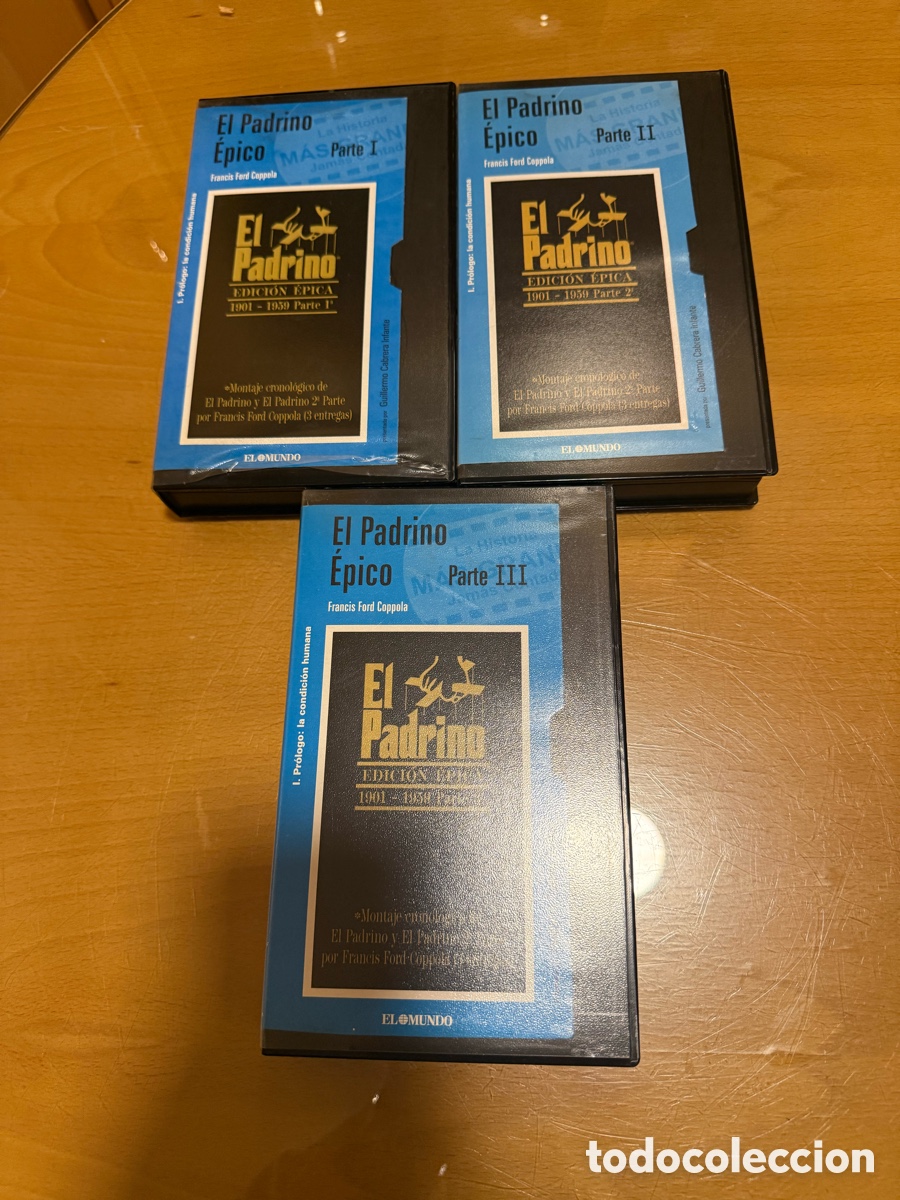 Cine: Colecci&oacute;n El Padrino &Eacute;pico (VHS)