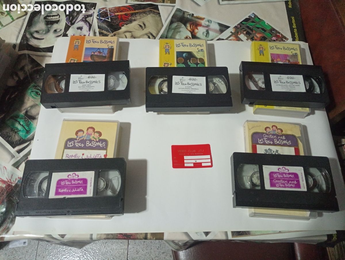 Cine: VHS 5 pel&iacute;culas les tres bessones