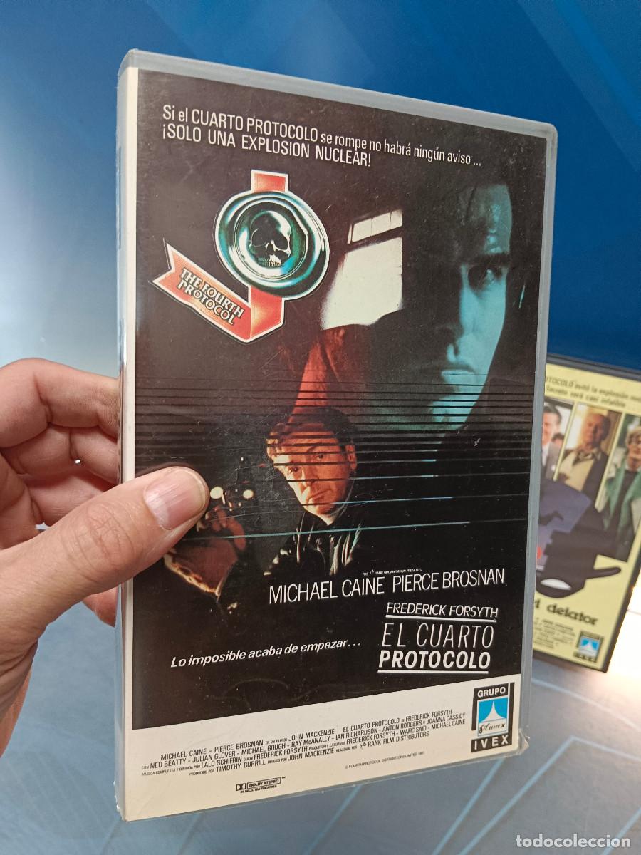 Cine: 2 VHS: El Cuarto Protocolo + La Sombra del Delator - Foto 2
