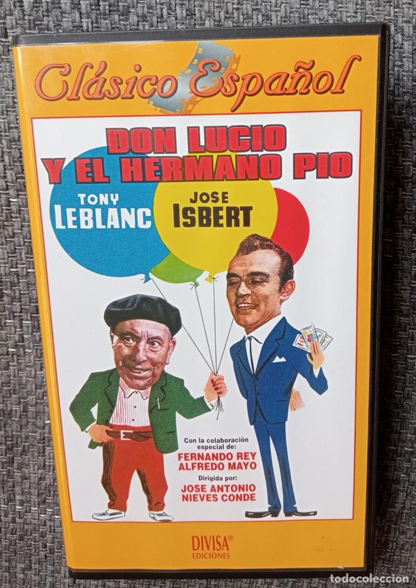 Cine: VHS DON LUCIO Y EL HERMANO PIO JOS&Eacute; ISBERT TONY LEBLANC /Variascompras 10% o 20% descuento