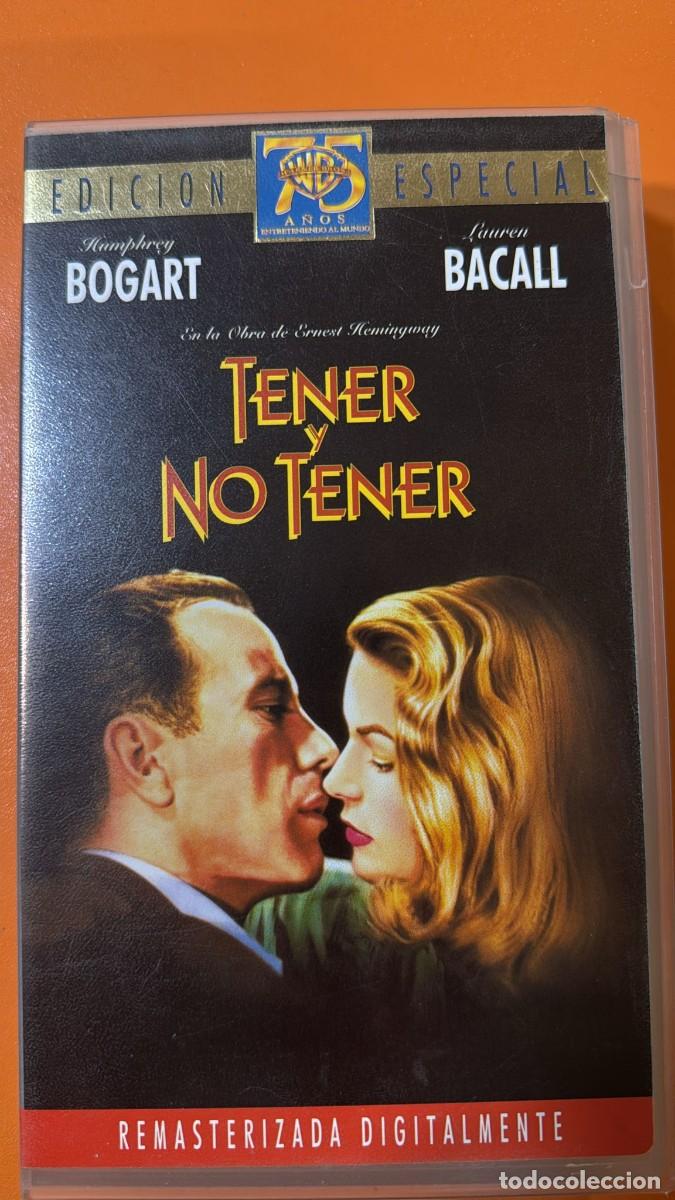 Cine: Tener y No Tener [VHS] Edici&oacute;n Especial