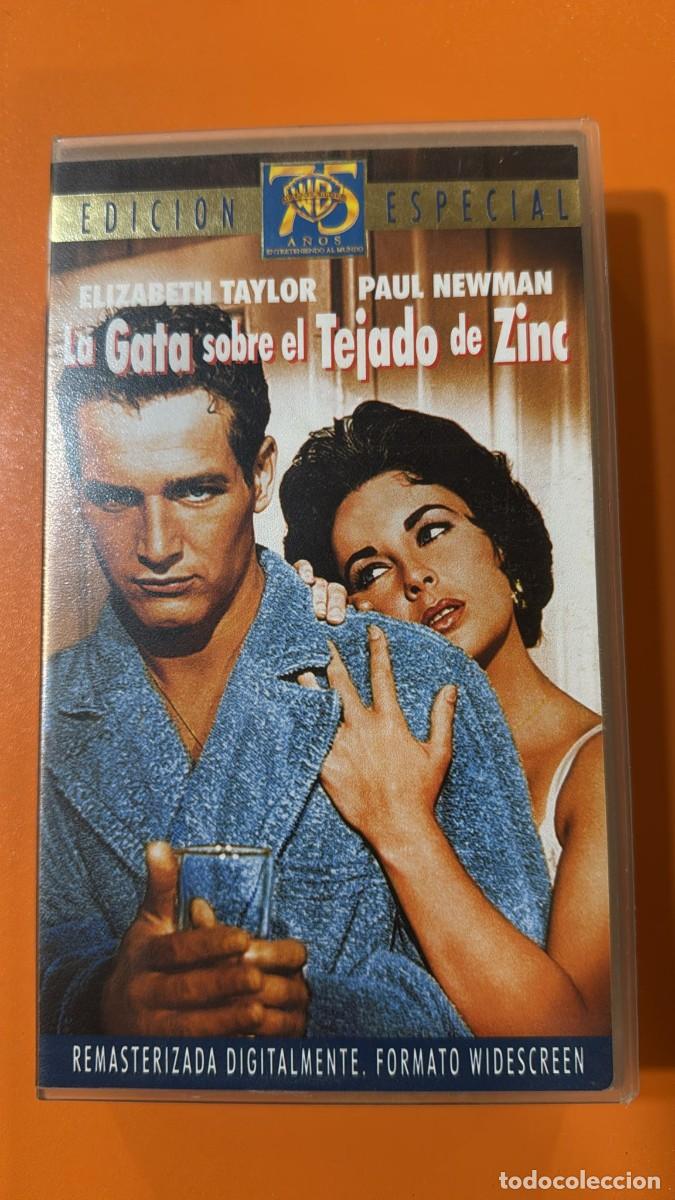 Cine: La Gata Sobre el Tejado de Zinc [VHS] E. E.
