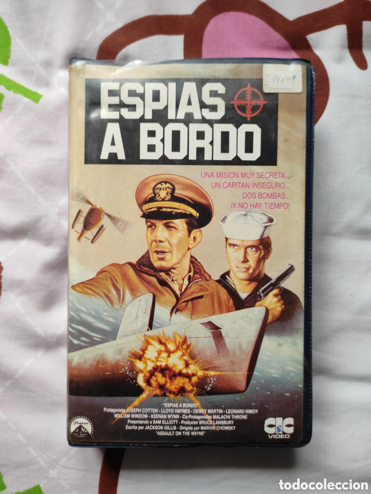 Cine: VHS VIDEO CLUB ESPIAS A BORDO