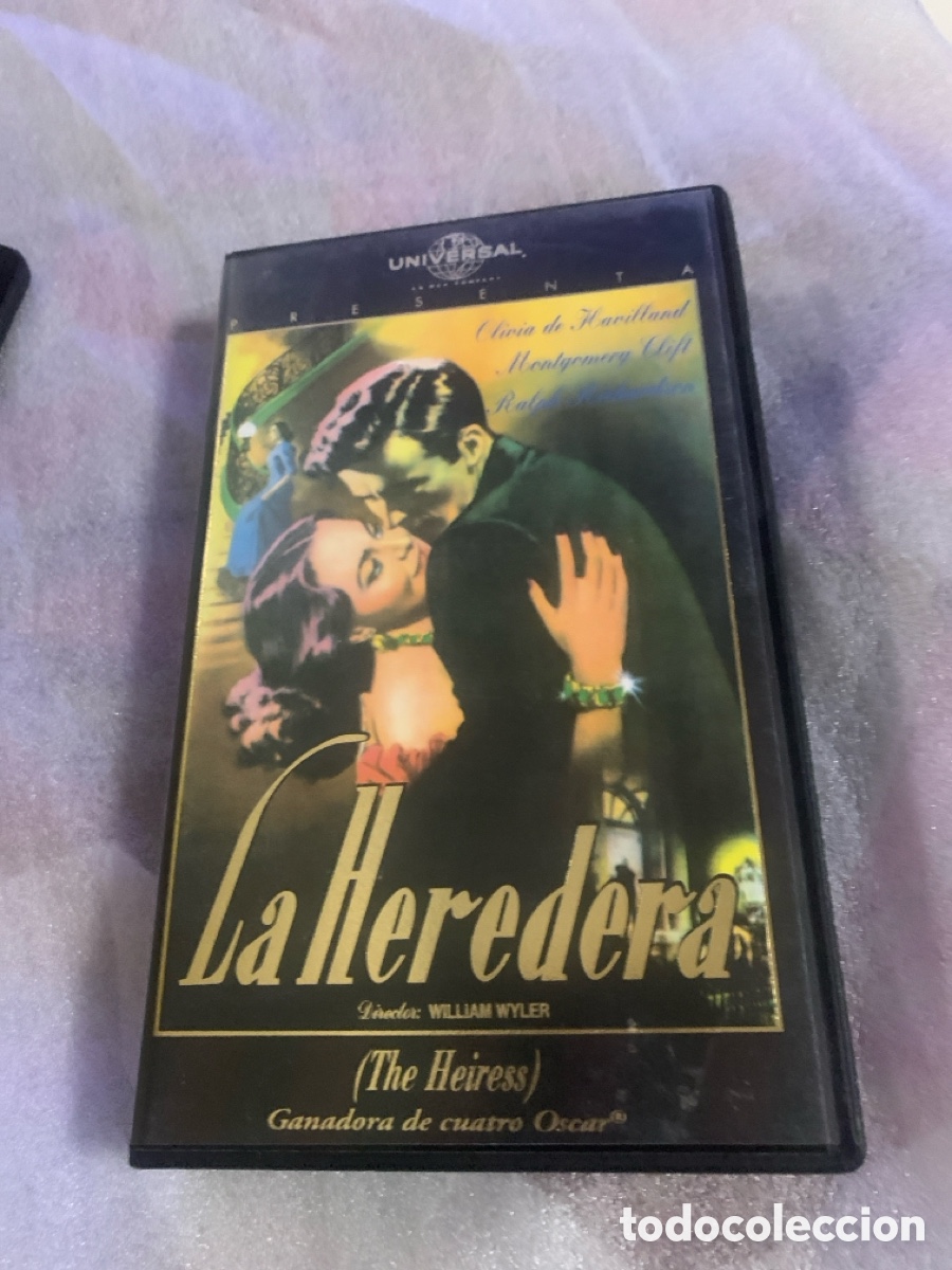 Cine: VHS la heredera william wyler joya videoclub rara oscar Hollywood
