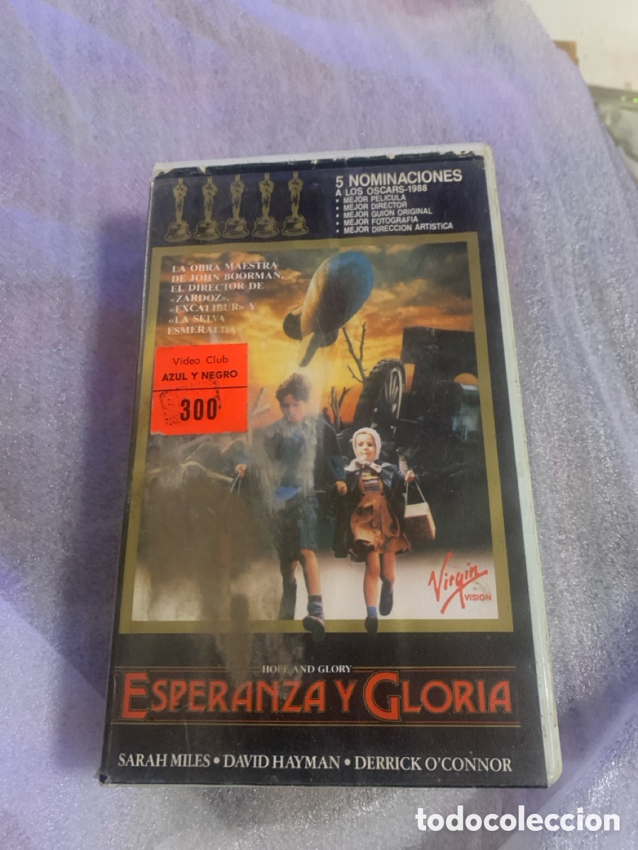 Cine: Esperanza y gloria raro VHS videoclub