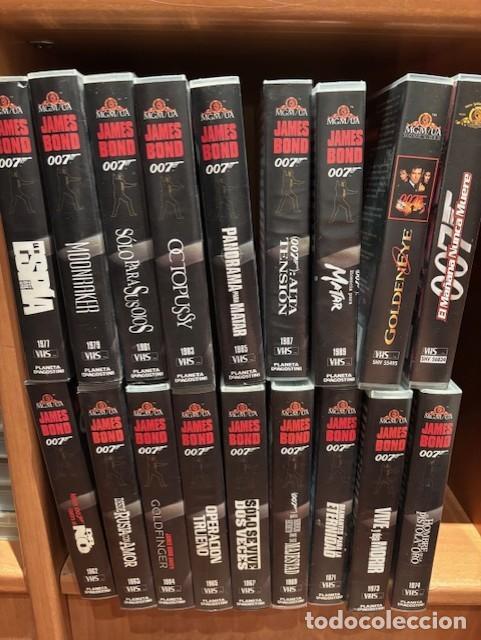 Cine: JAMES BOND 007 CLASSIC BOND COLLECTION VHS : 16 PELICULAS + 2
