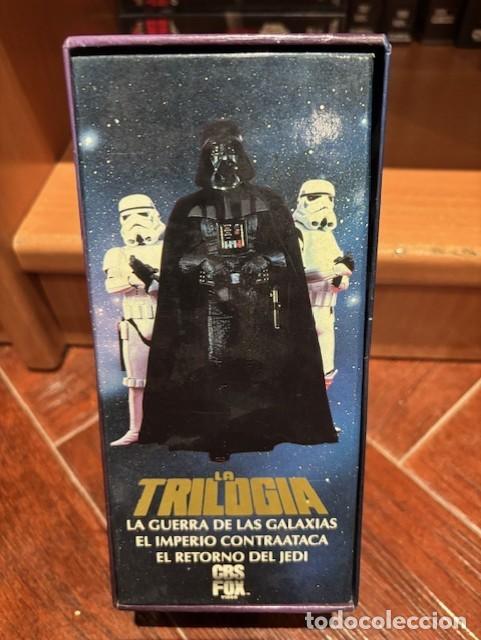 Cine: TRILOGIA STAR WARS LA GUERRA DE LAS GALAXIAS. LAS TRES PRIMERAS PELICULAS, VHS , EN CAJA
