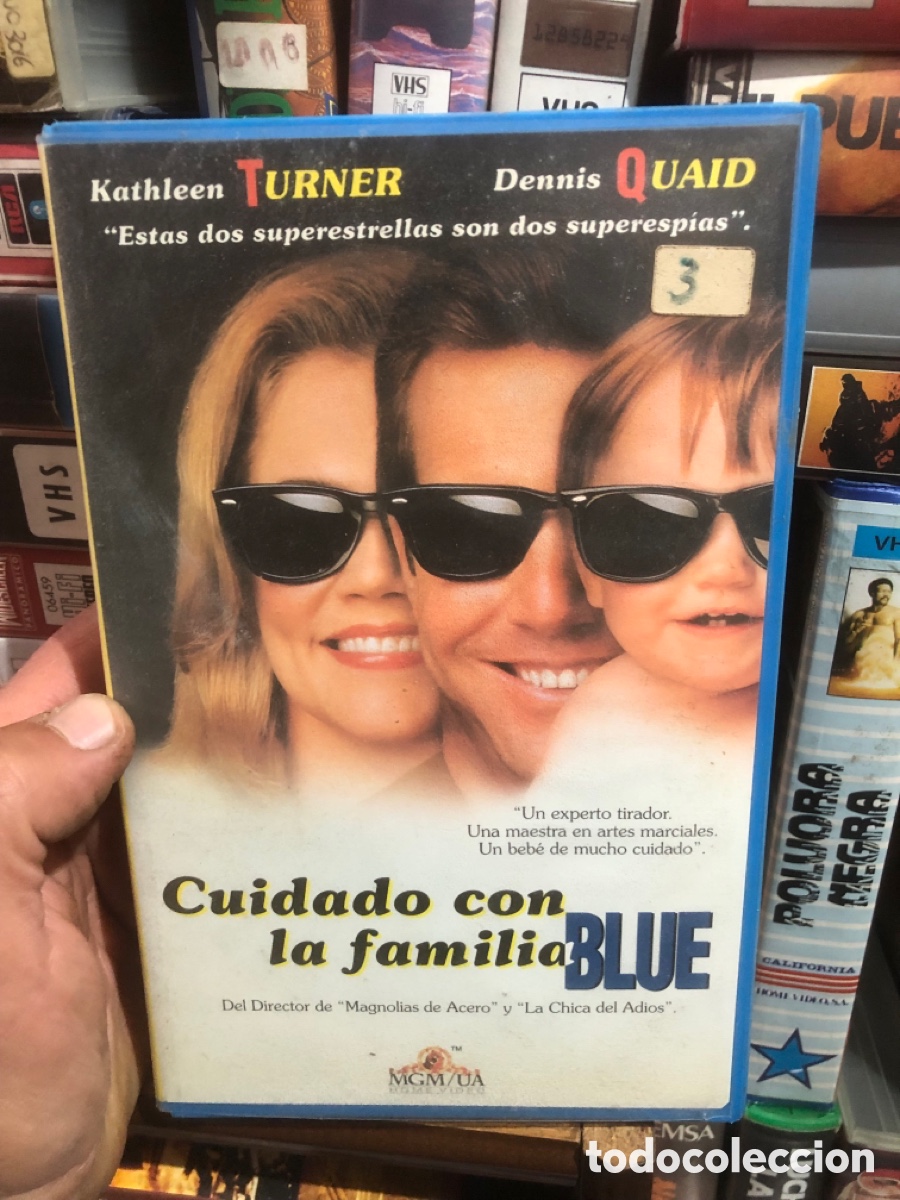 Cine: VHS V&Iacute;DEO CLUB CUIDADO CON LA FAMILIA BLUE