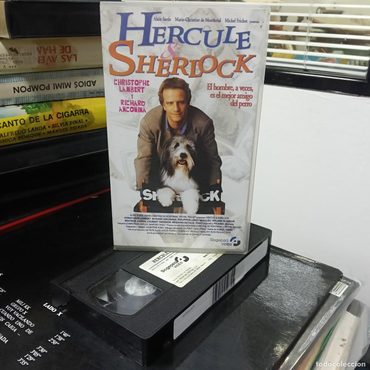 Cine: HERCULE Y SHERLOCK - JEANNOT SZWARC - CHRISTOPHE LAMBERT, RICHARD ANCONINA - SOGEPAQ