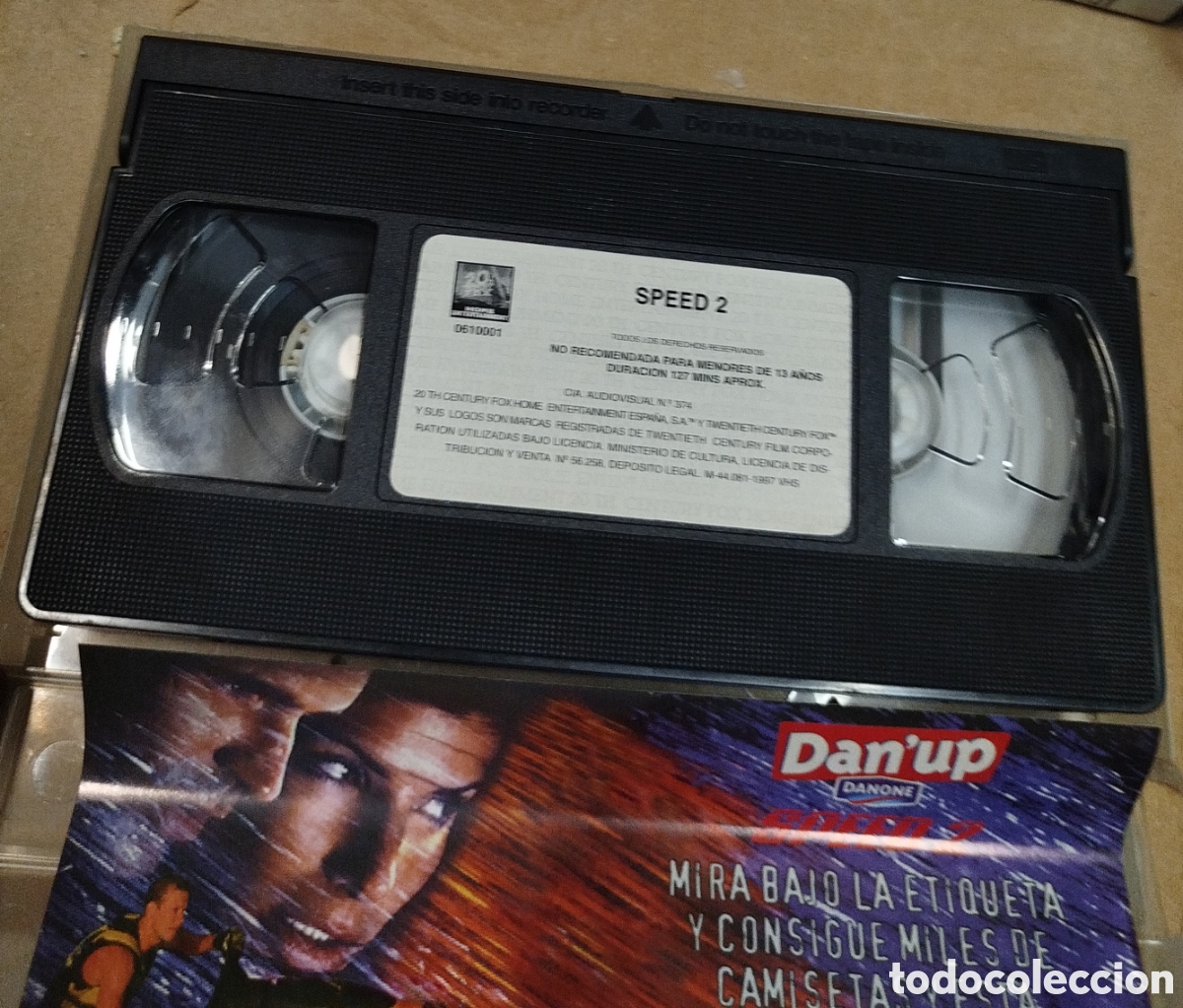 Cine: Speed 3. SOLO PELICULA. VHS