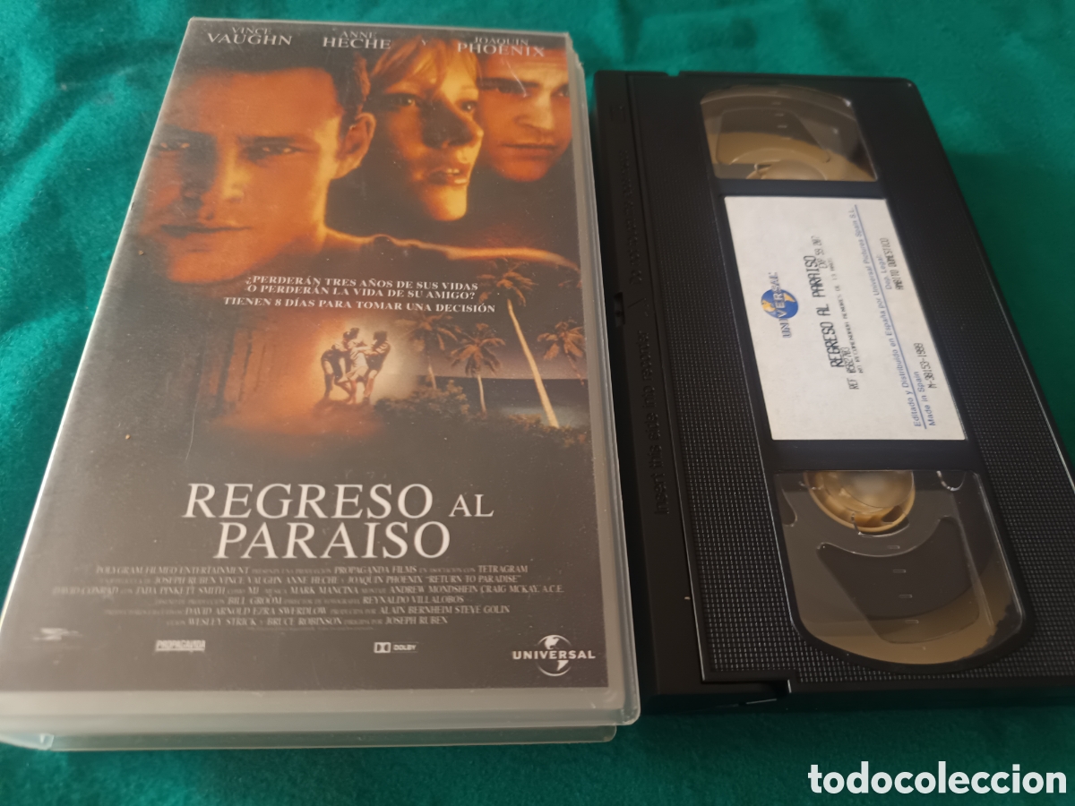 Cine: REGRESO AL PARA&Iacute;SO - VHS
