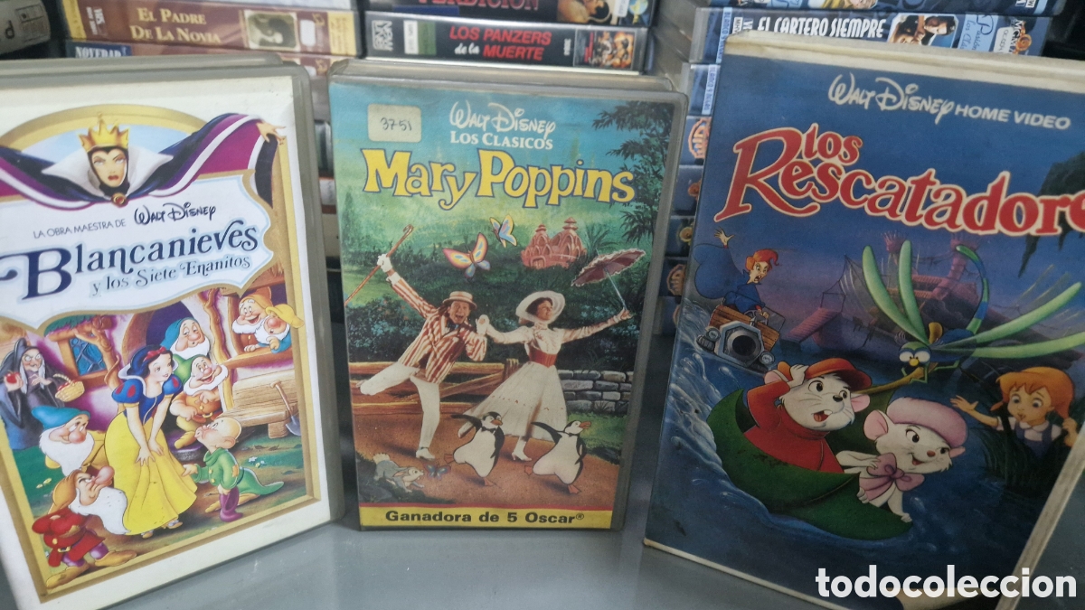Cine: Disney, Pixar y animadas infantiles en espa&ntilde;ol &ndash; Cl&aacute;sicos &ntilde;(Blancanieves, Mary Poppins, ..)