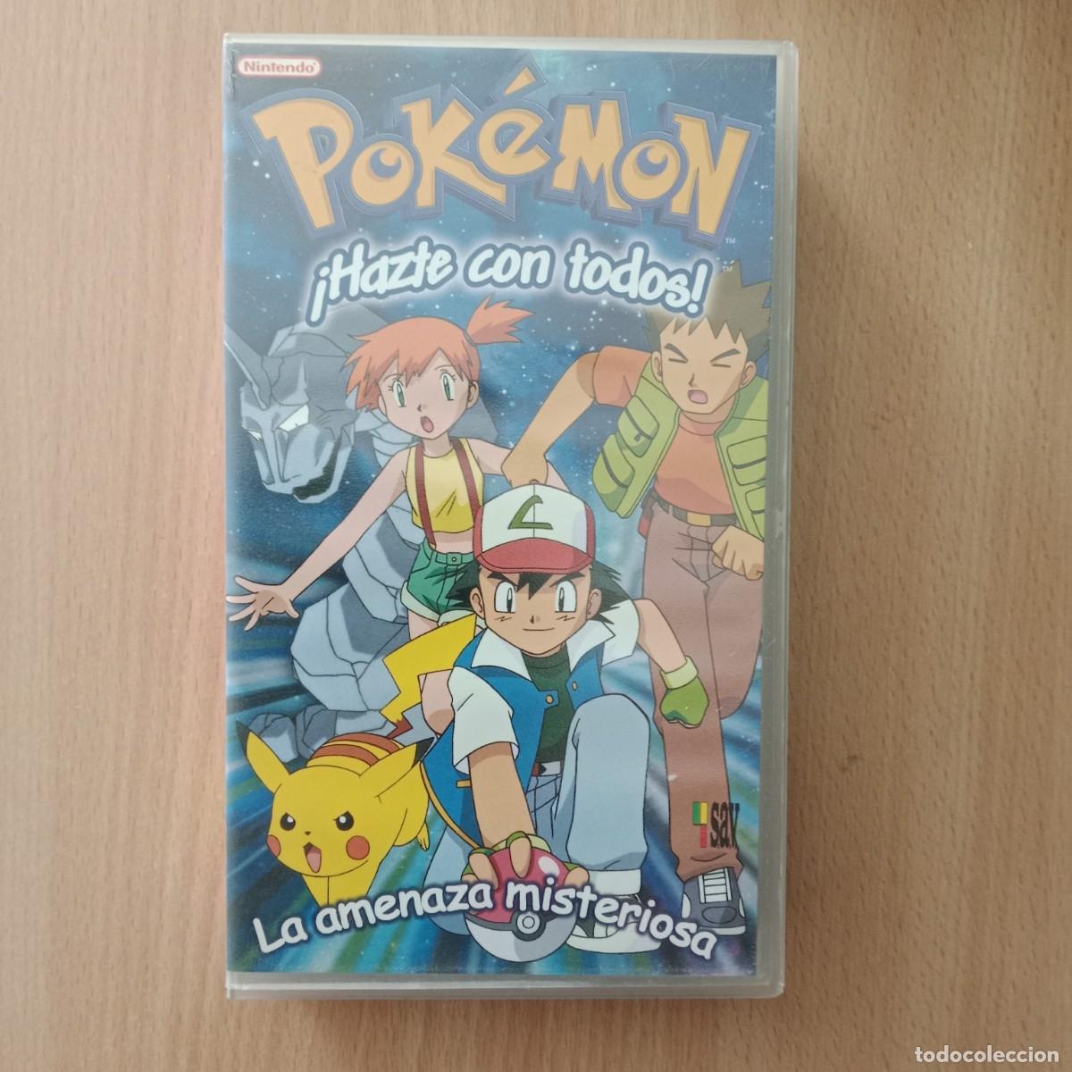 Cine: LA AMENAZA MISTERIOSA - POK&Eacute;MON - VHS PAL - S.A.V. - A&Ntilde;O 2002.