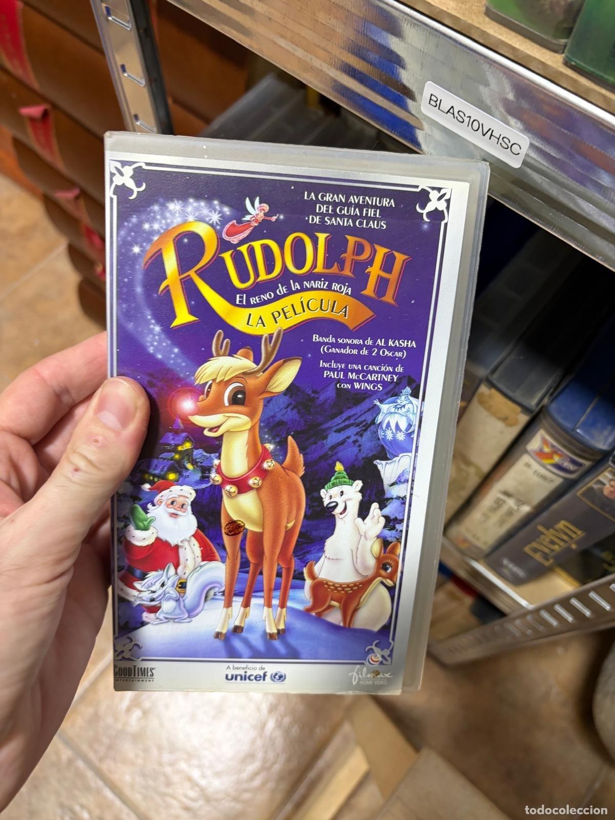 Cine: BLAS101VHSC Rudolph el reno de la nariz roja La pel&iacute;cula VHS